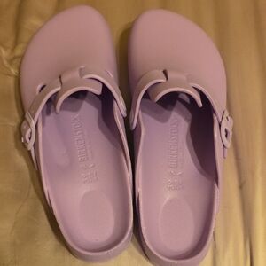 Birkenstock Lavender Clogs